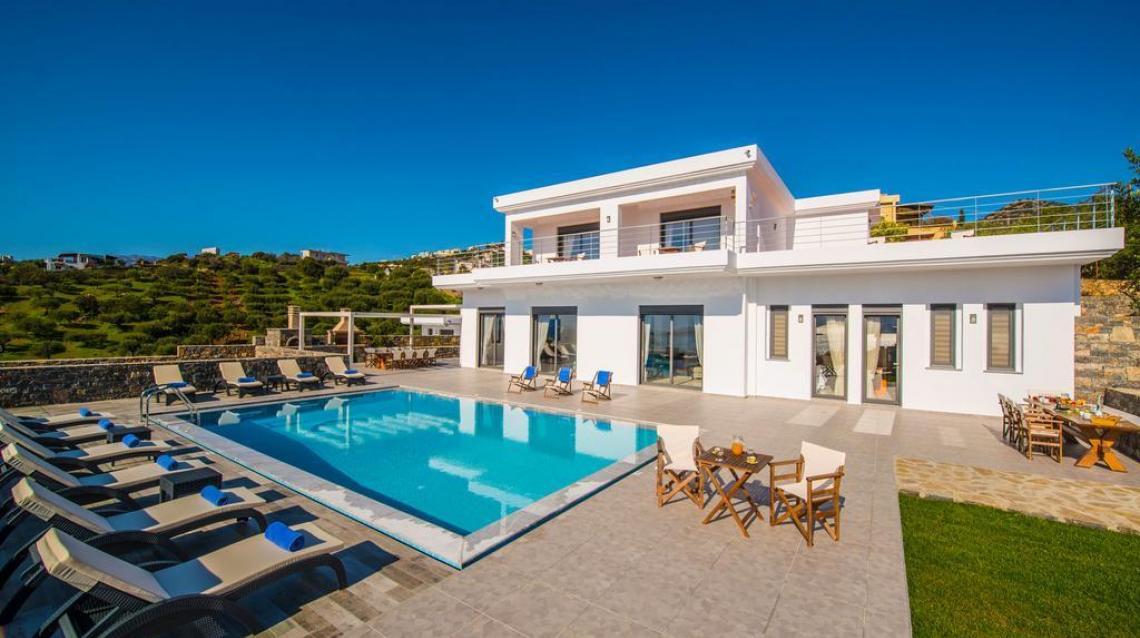 5 Bedroom Luxury Villa Close to Agios Nikolaos Resort Town - East Crete