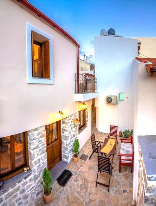 Attractive 3 Bedroom Stone House in Limnes Village - East Crete