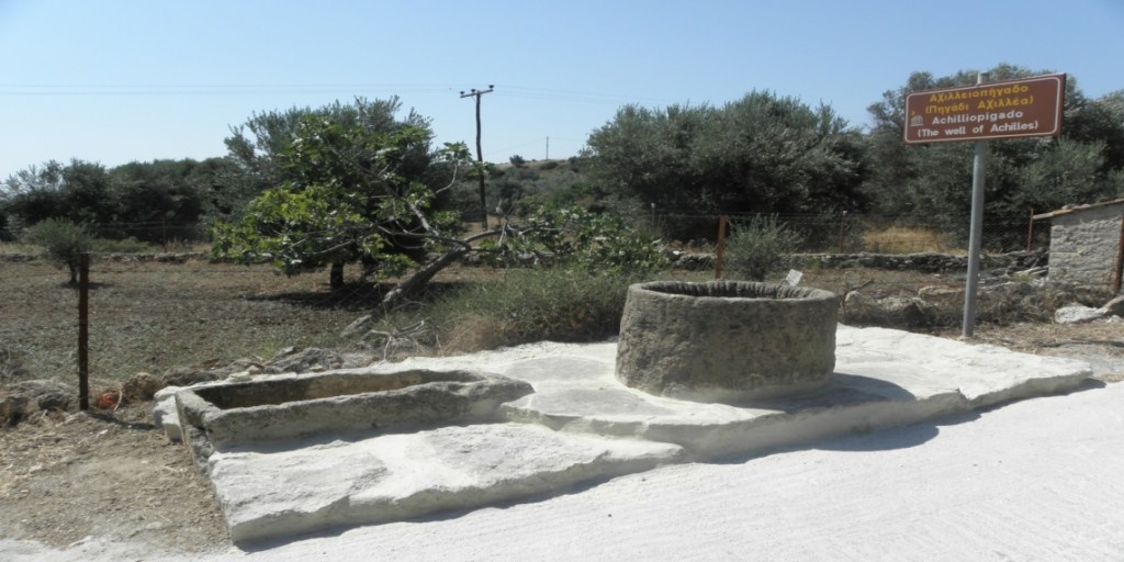 Λέσβος : το πηγάδι του Αχιλλέα και ο μύθος για τα άλογά του