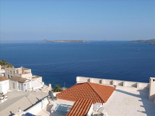 Neoclassic Building since 1876, in St.Nikolas at Hermoupolis , Syros